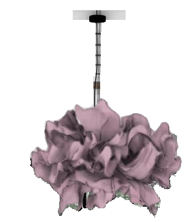 AI-generated pendant light model